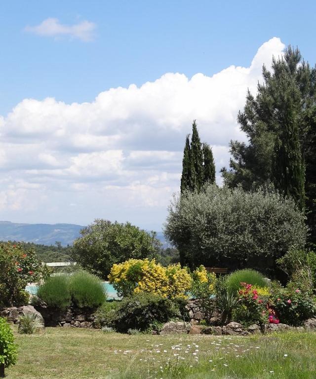 Brin D Ardeche Bed & Breakfast Lentilleres Exterior foto